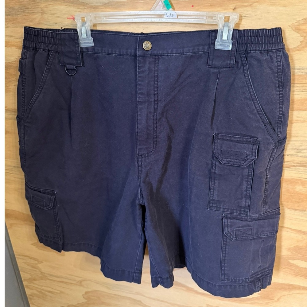 5.11 Tactical Cargo Shorts Men's Navy Blue‎ Utility Work Hiking Outdoor Shorts